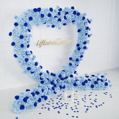 Blue Rose Heart Arch 2 picture