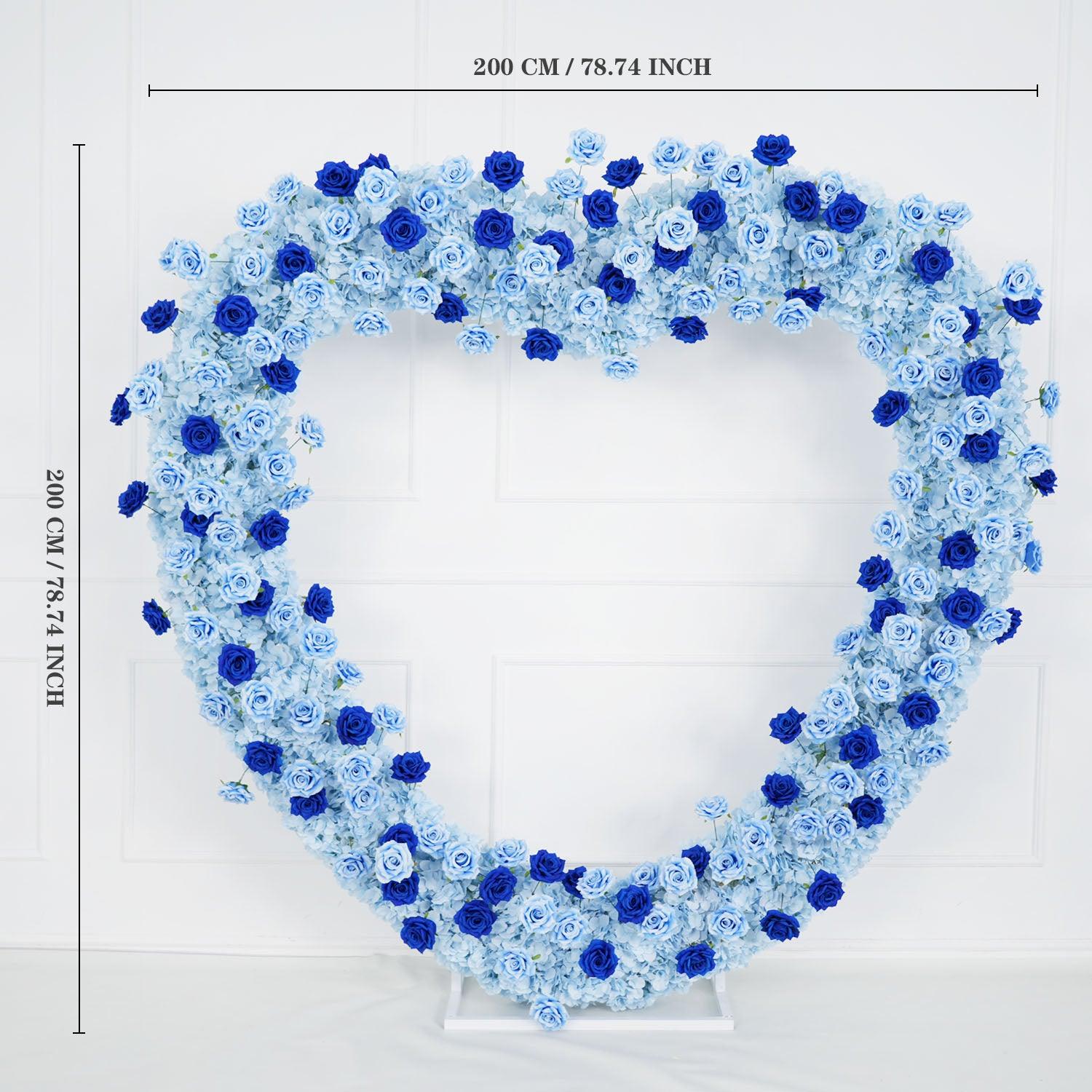 Blue Rose Heart Arch 4 picture