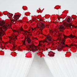 Burgundy Flower Arch 2 picture