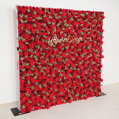 Burgundy Rose 5D Flower Wall 2 picture