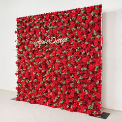 Burgundy Rose 5D Flower Wall 3 picture