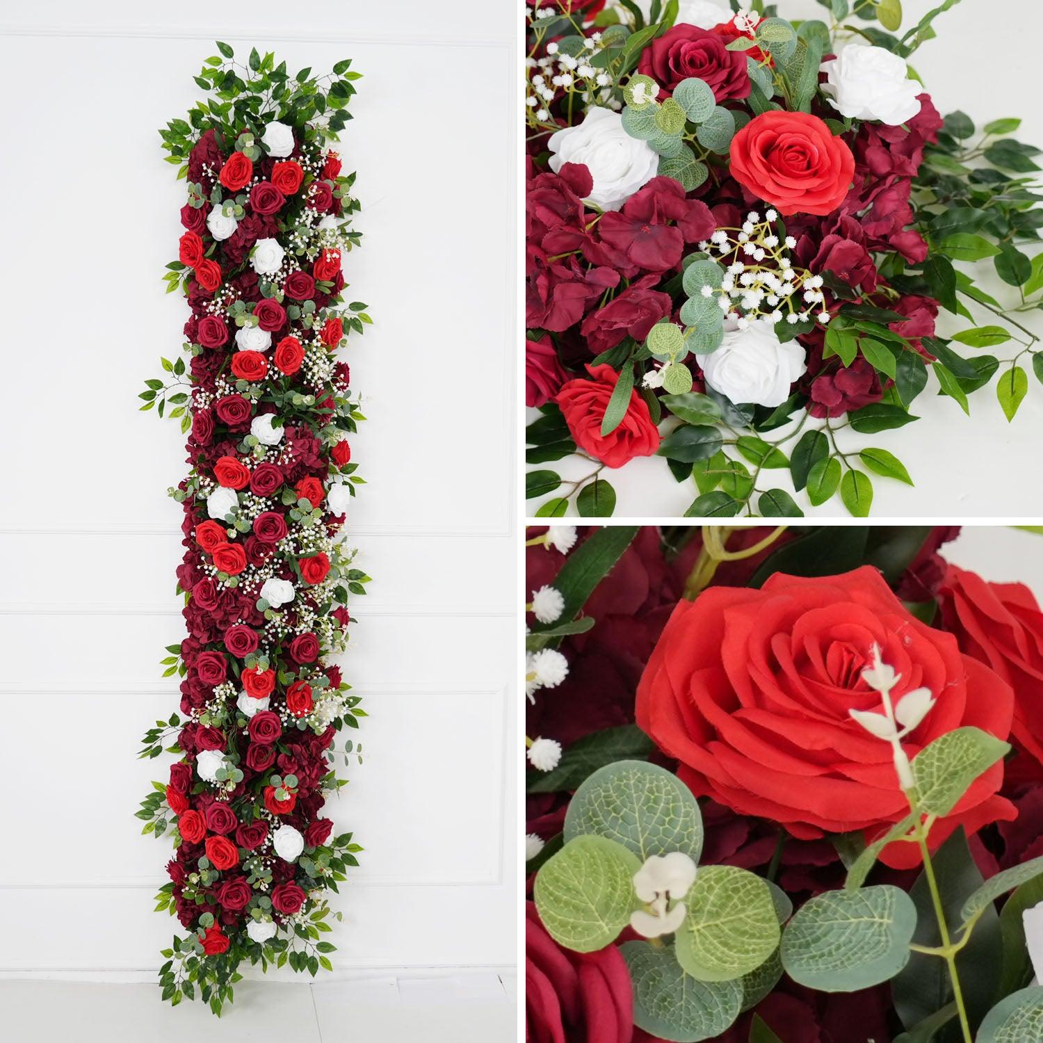 Burgundy Roses Flower Arch 7 picture