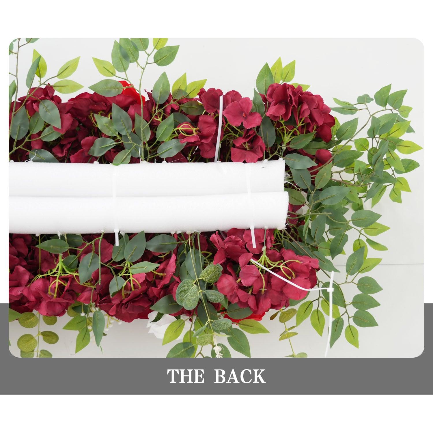 Burgundy Roses Flower Arch 8 picture