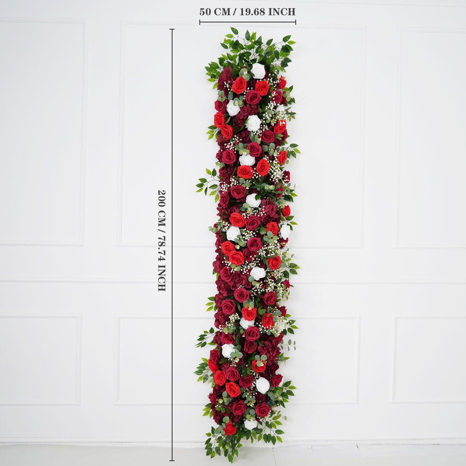 Burgundy Roses Flower Arch 9 picture