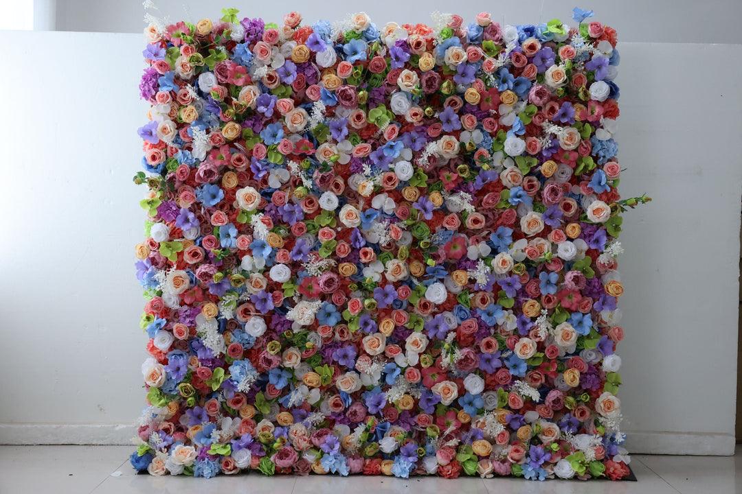 Simulated Rose Wall Wedding Background Party Activity Props