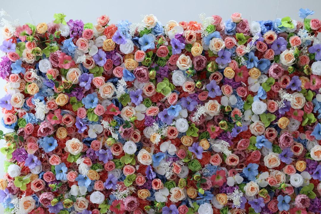 Simulated Rose Wall Wedding Background Party Activity Props