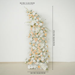 Champagne Crocus Wedding Event Floral Arch  15 picture