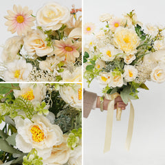 Champagne bridal bouquets 3 picture