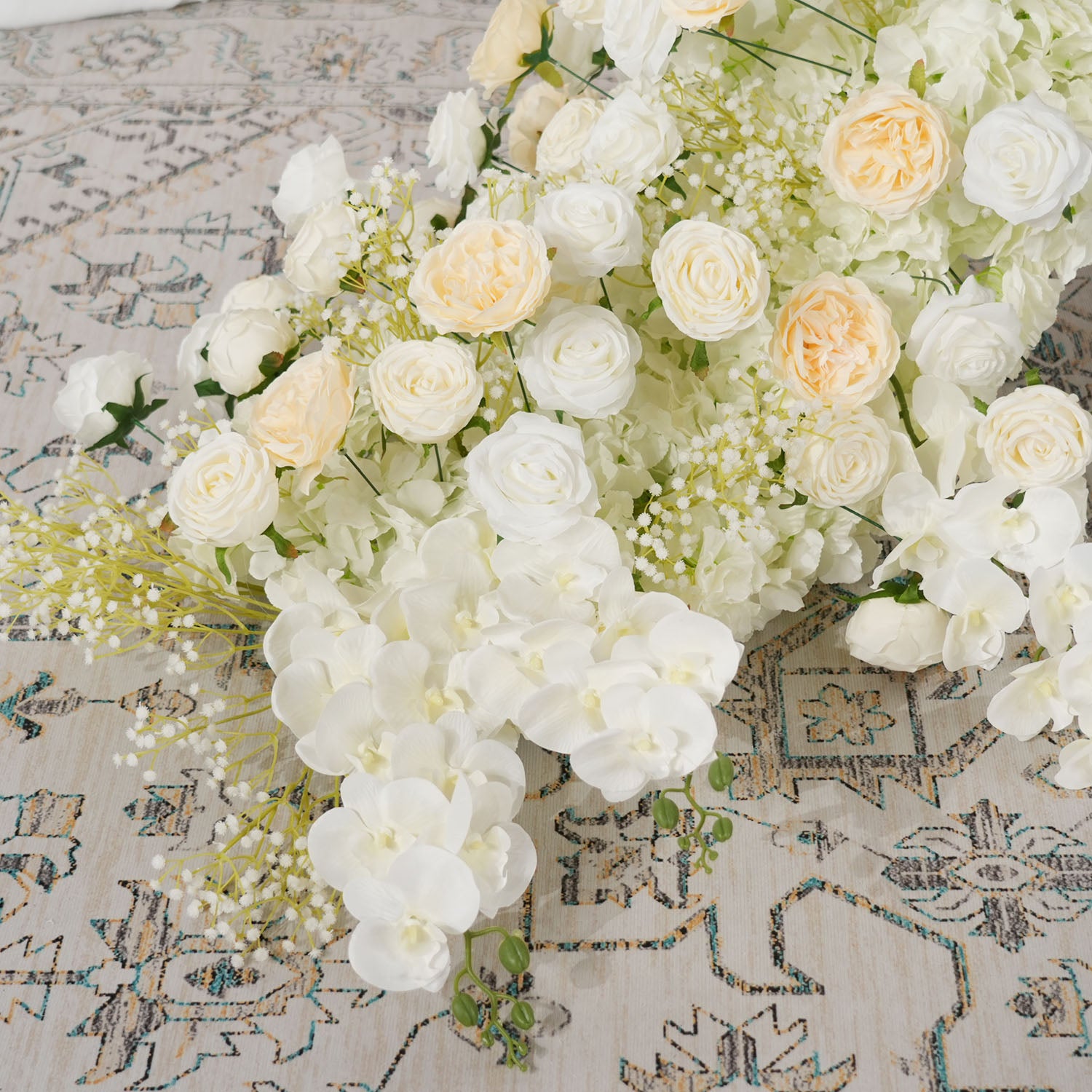 Cream White Butterfly Orchid Background Flower 4 picture