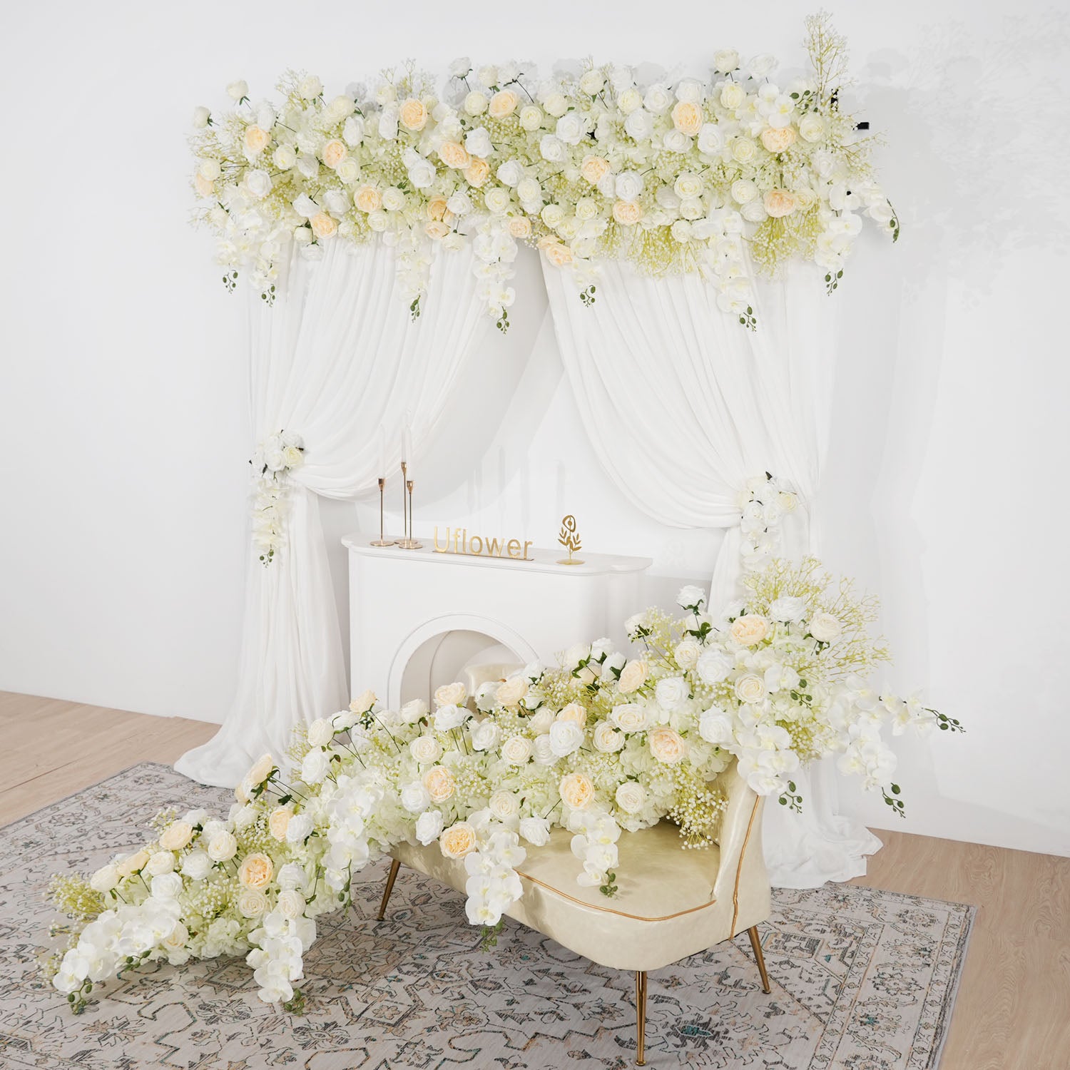 Cream White Butterfly Orchid Background Flower 7 picture