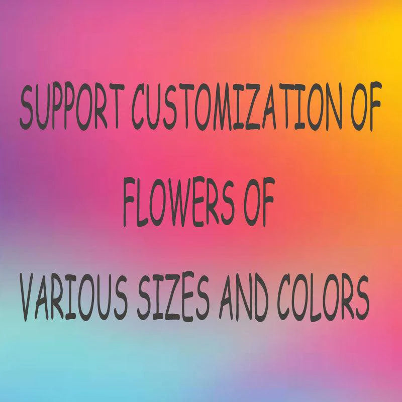 Simulated Colorful Rose Wall Wedding Background Party Activity Props