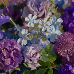 75cm Artificial Purple Flower Wedding Table Centerpiece