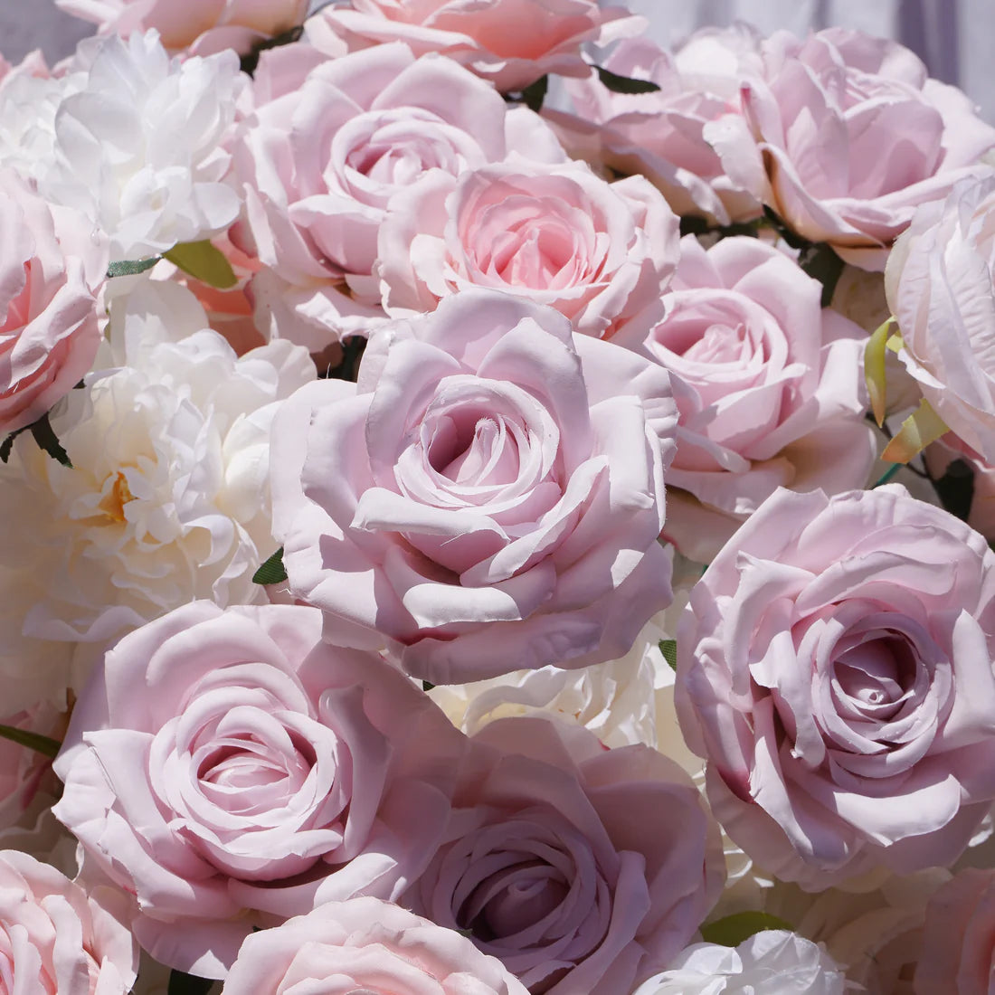 Artificial Pink Hannah Flower Wedding Table Centerpiece