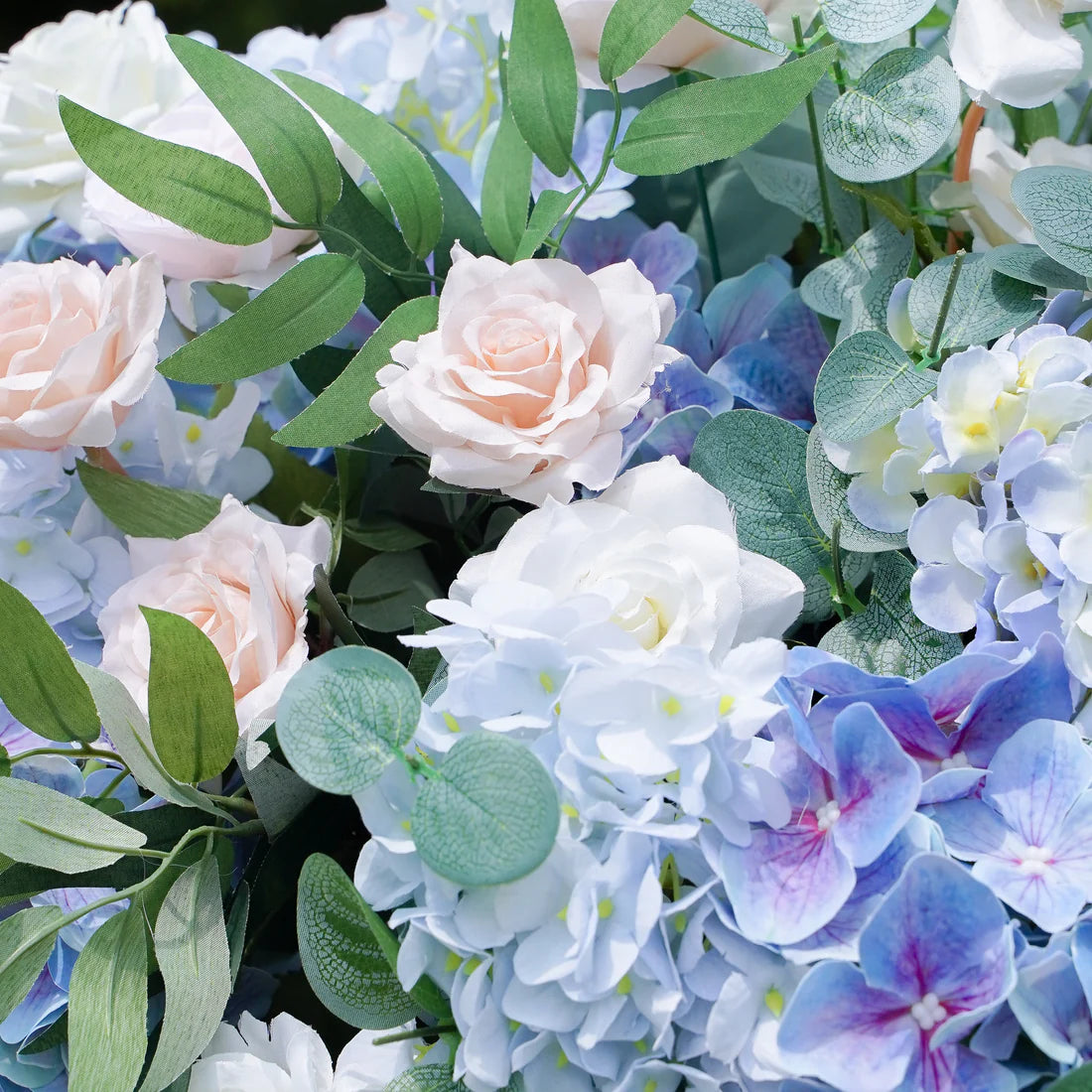 75cm Artificial Teal Flower Wedding Table Centerpiece