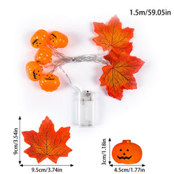 Artificial Autumn Lantern with Halloween Party DIY Supplies