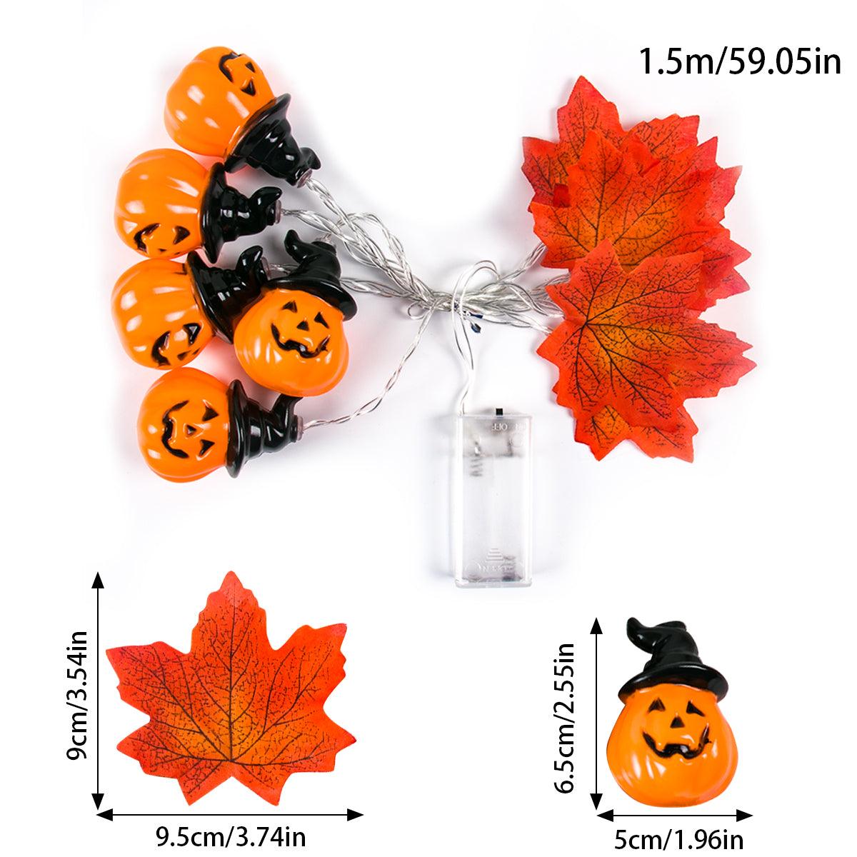 Artificial Autumn Lantern with Halloween Party DIY Supplies