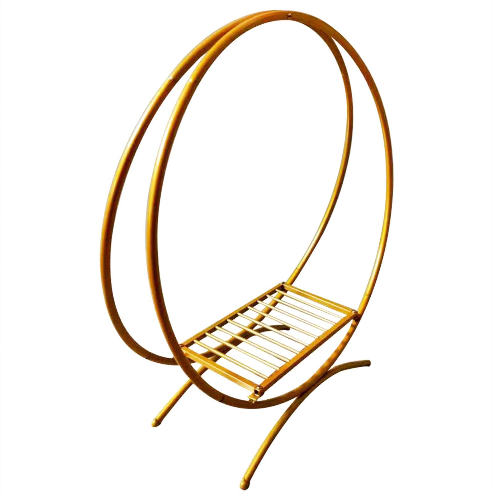 Iron ceiling circular ring wedding props guide