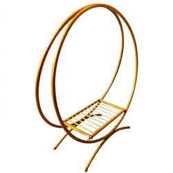 Iron ceiling circular ring wedding props guide