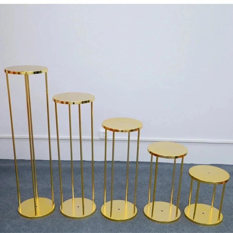 Circular Iron Flower Frame Road Sign Wedding Props