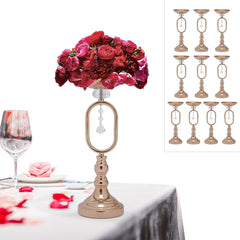 Metal Iron Electroplated Vase Wedding Prop Guide