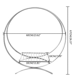 Iron ceiling circular ring wedding props guide