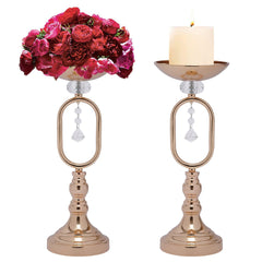 Metal Iron Electroplated Vase Wedding Prop Guide