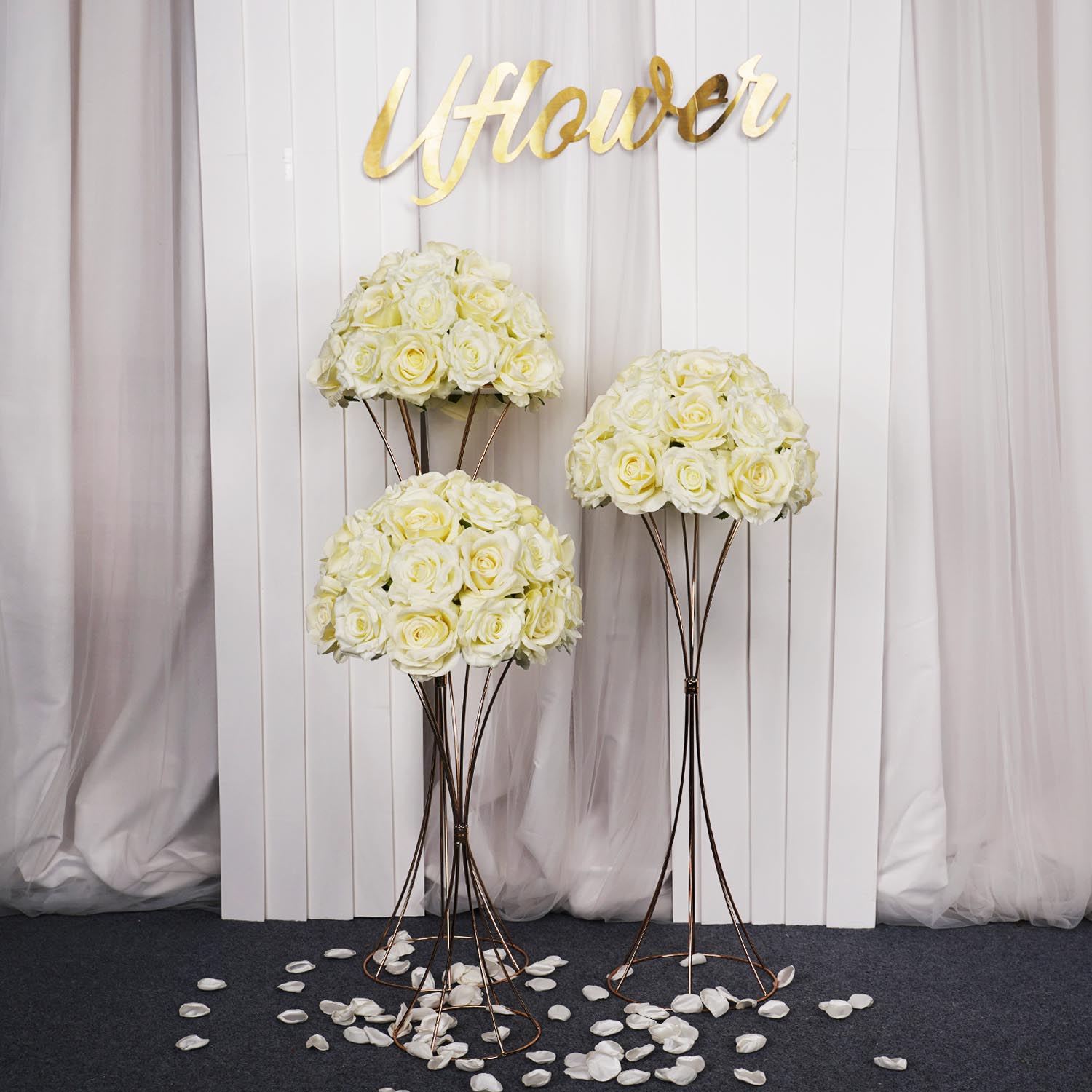 Elegant White Flower Arrangements 6 picture