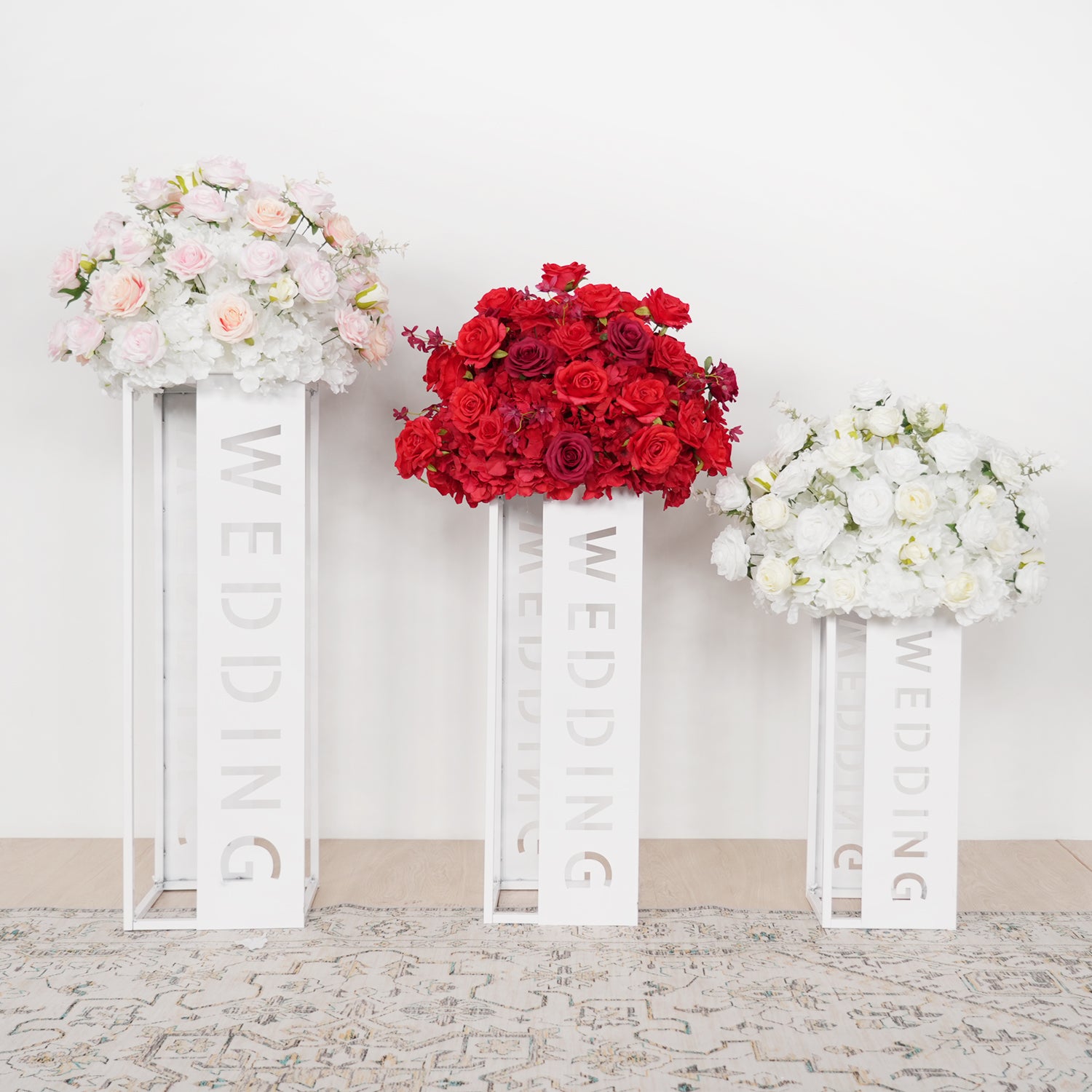 Hydrangea Rose Wedding Table Centerpiece  Decor Figure 10