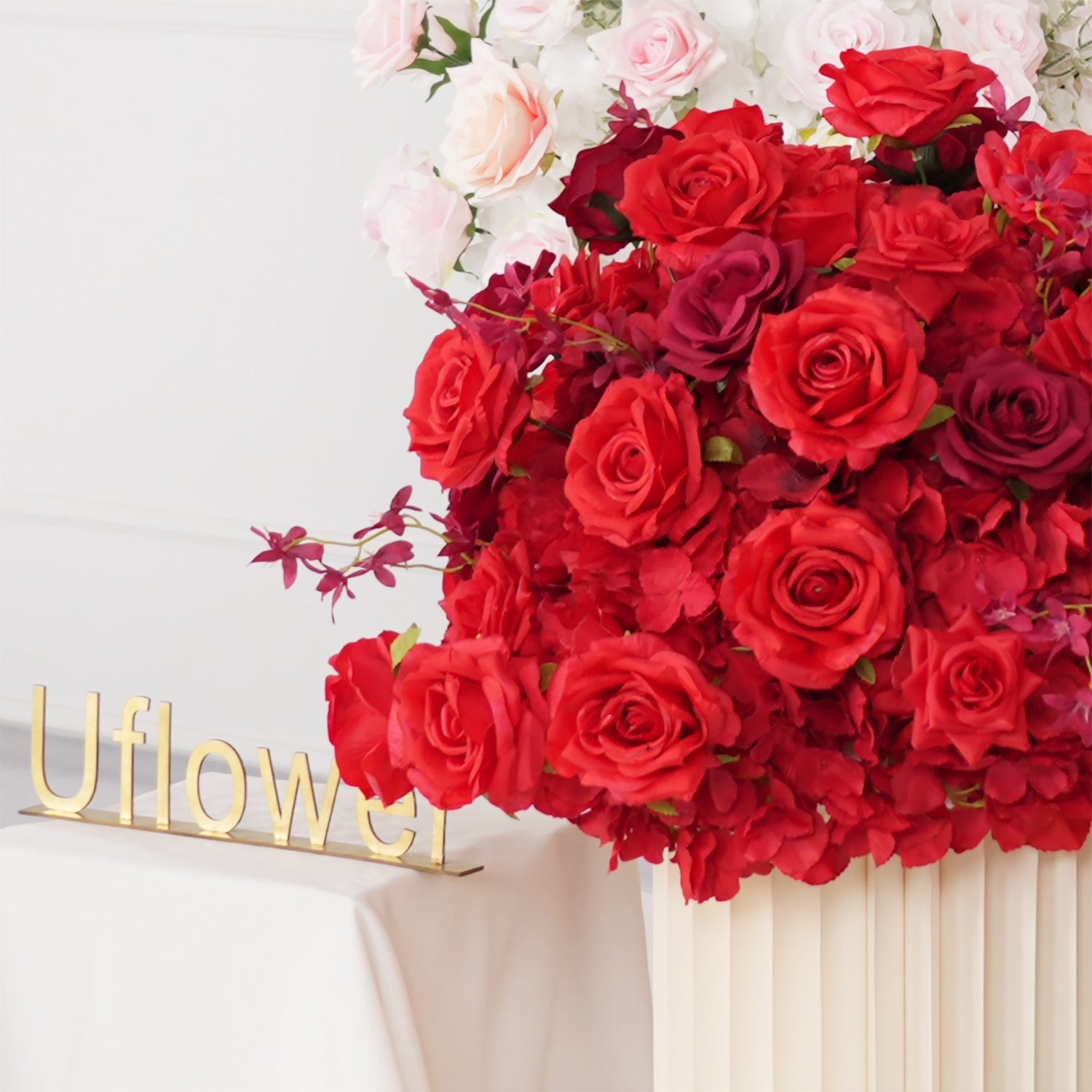 Hydrangea Rose Wedding Table Centerpiece  Decor Figure 7