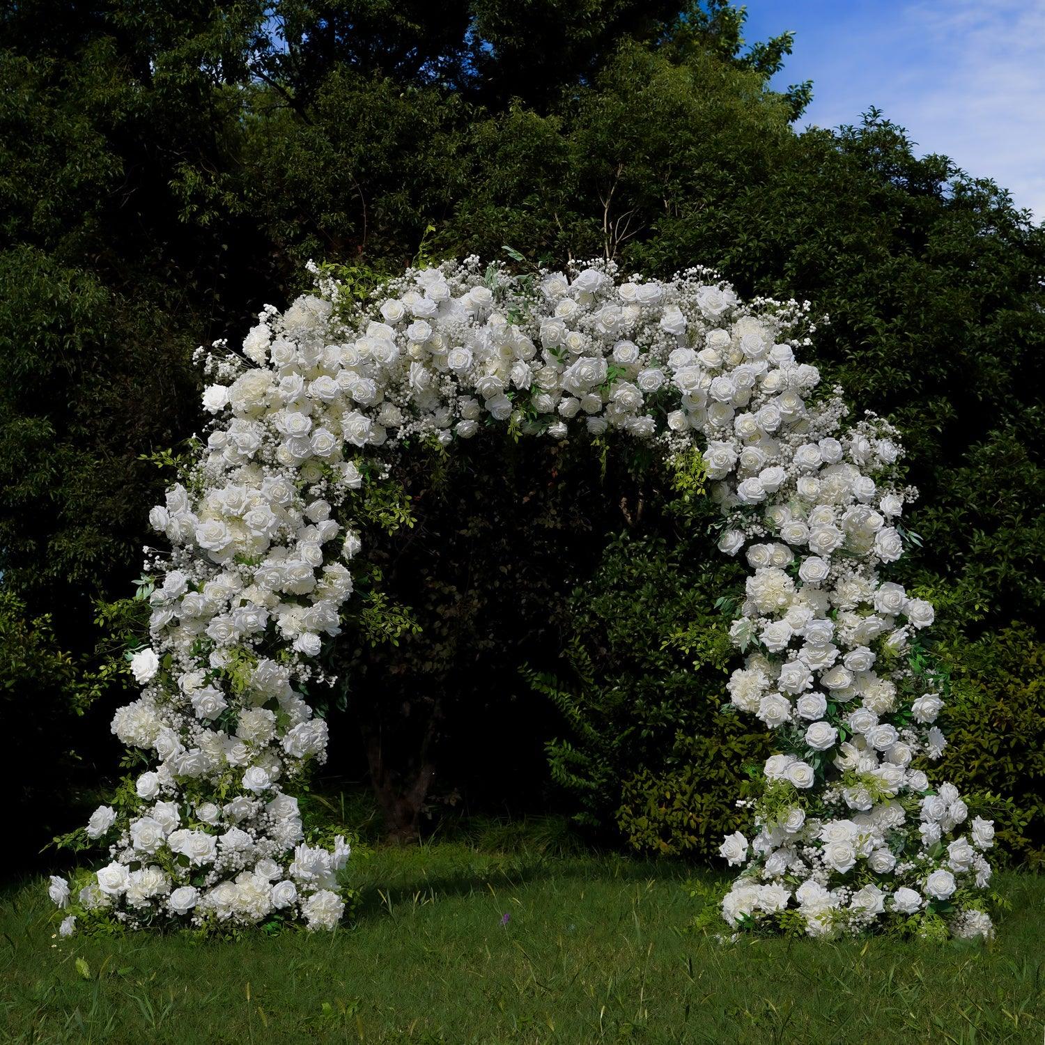 Wedding Party Background Simulation Flower Arch Decoration