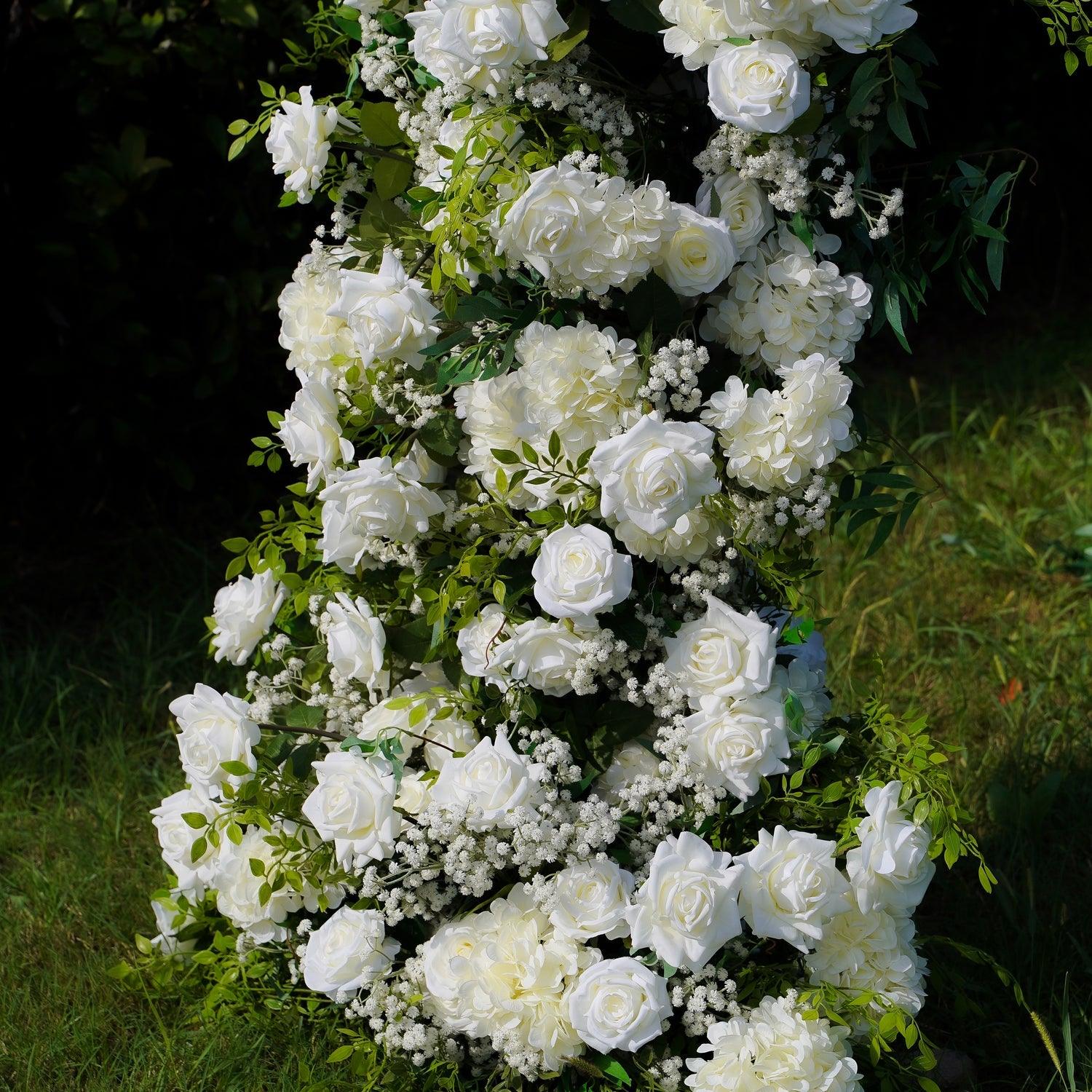 Wedding Party Background Simulation Flower Arch Decoration