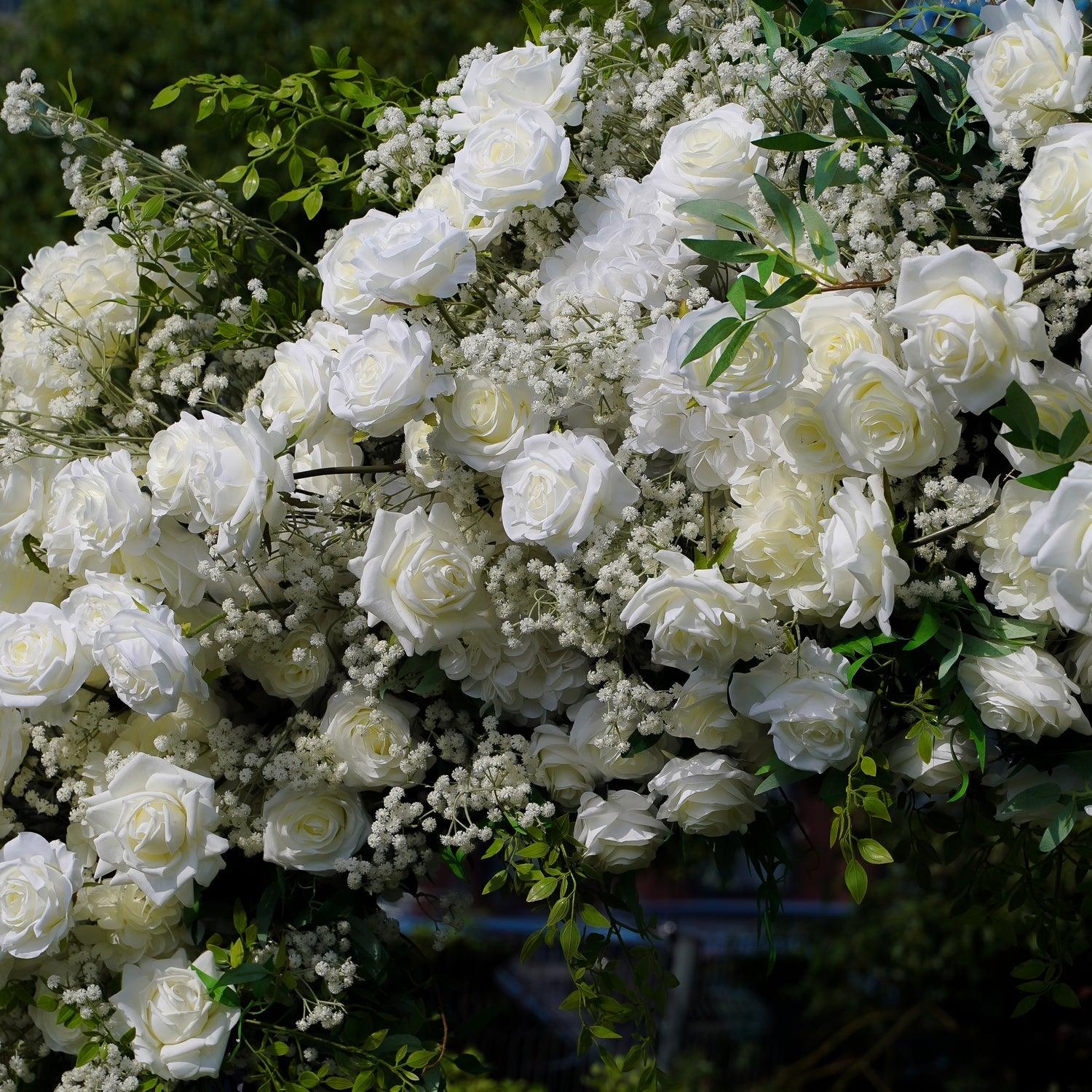 Wedding Party Background Simulation Flower Arch Decoration