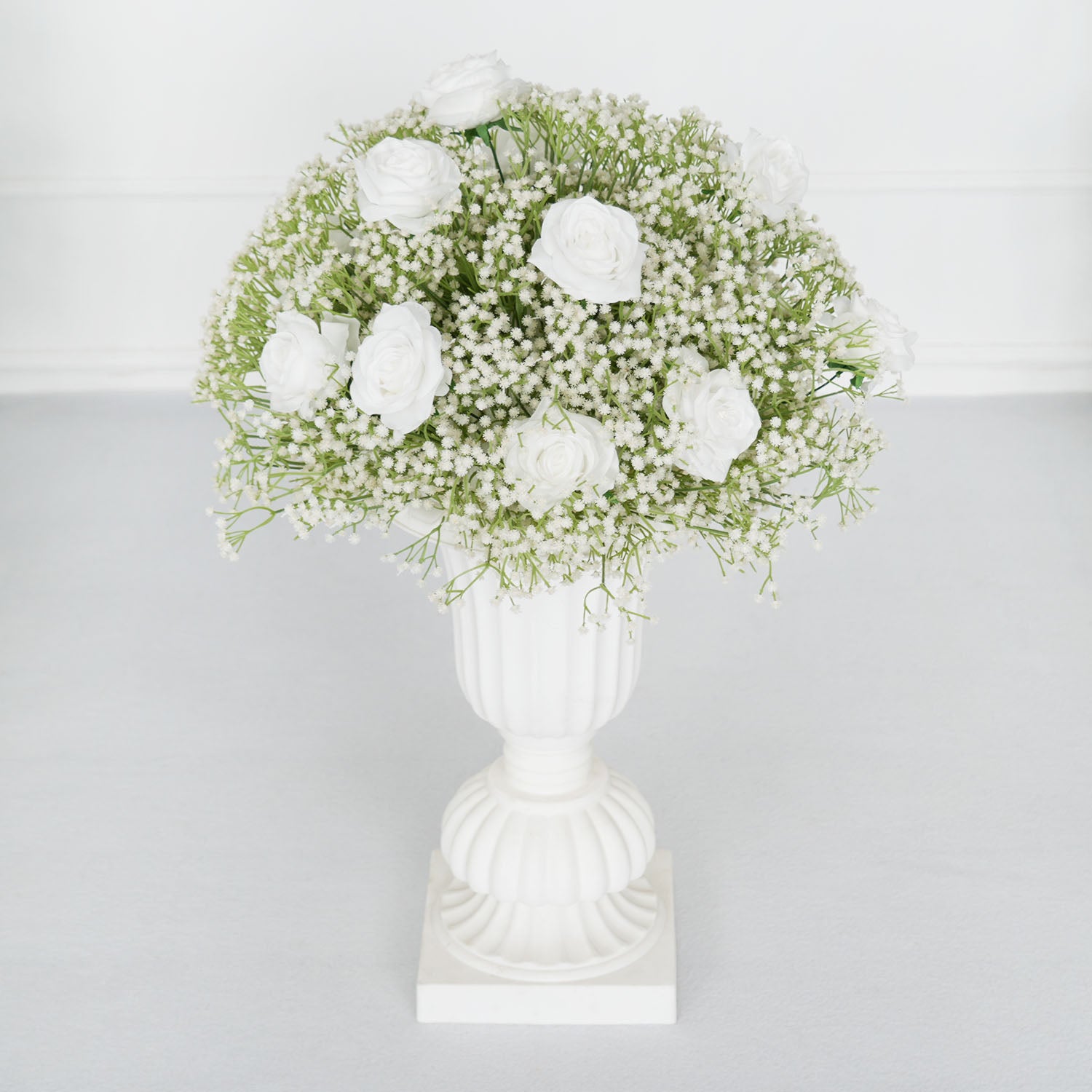 Luxury White Rose Wedding Flower Ball Figure 4