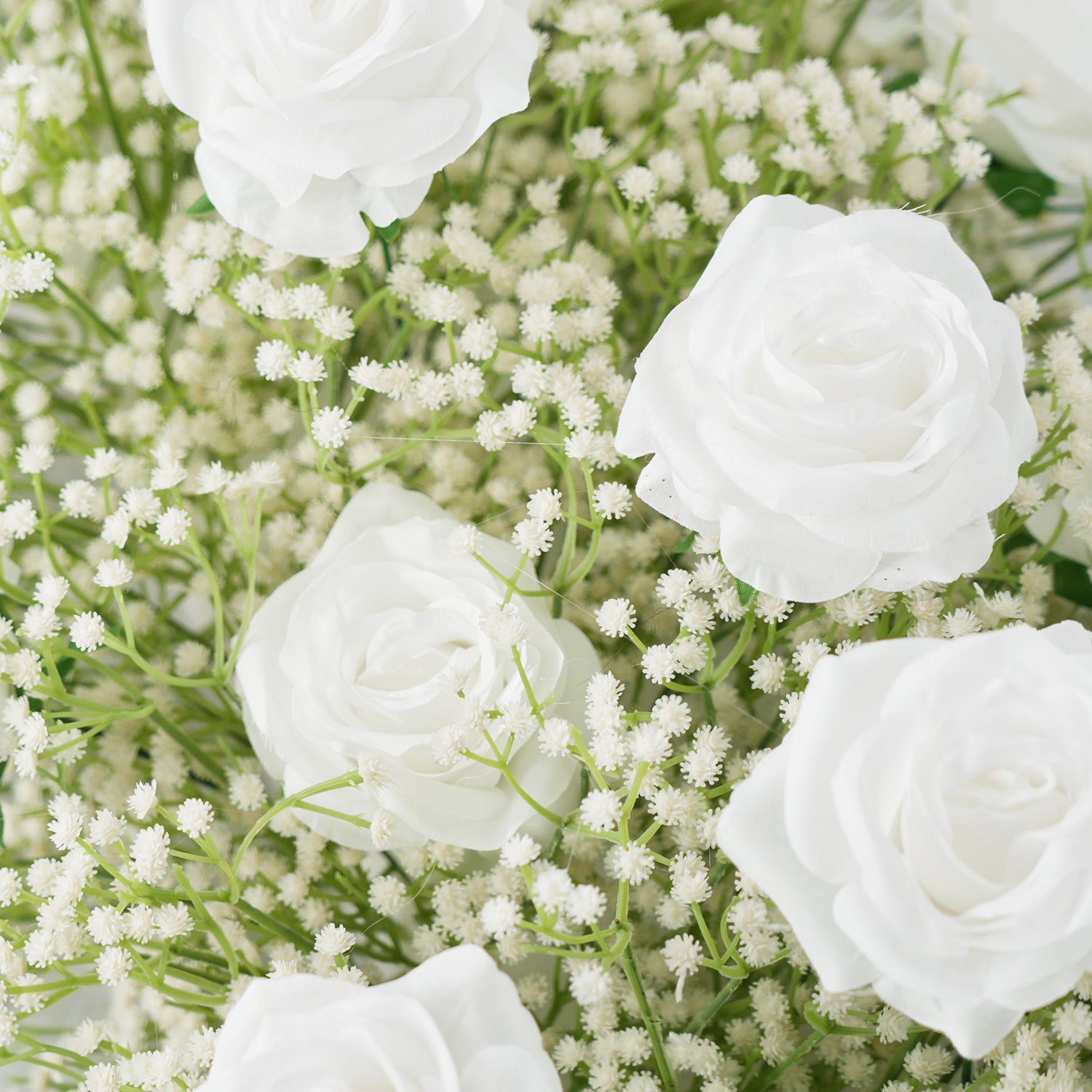 Luxury White Rose Wedding Table Flower Luxury White Rose Wedding Flower Ball Figure 7