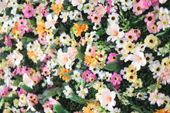 Mixed Color African Chrysanthemum Wall Party Wedding Background