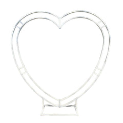 Flat heart-shaped arch wedding background props