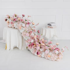 Pink Roses Backdrop Wall Flower 1 picture