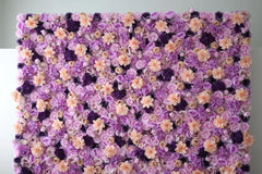 Simulated Pink Purple Dahlia Rose Wall Party Wedding Background