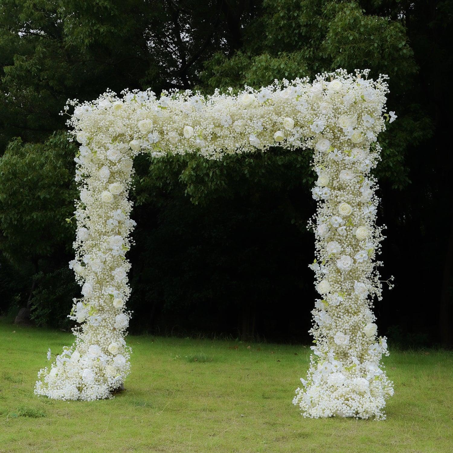 Sky Star Flower Square Arch Wedding Party Background Decoration