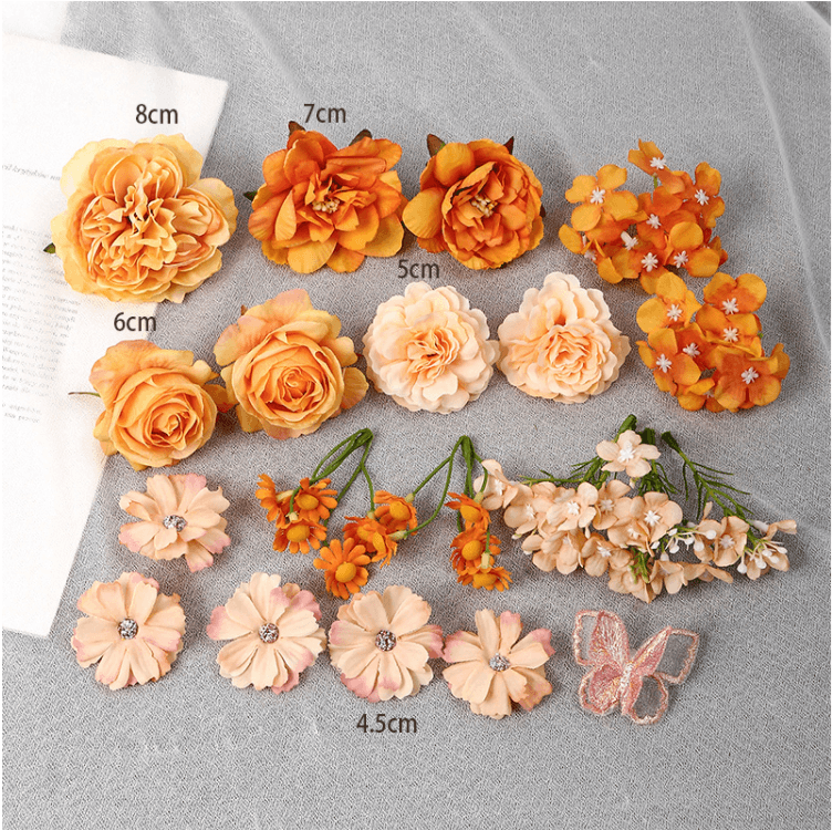 Artificial flower DIY material package handmade garland corsage decoration