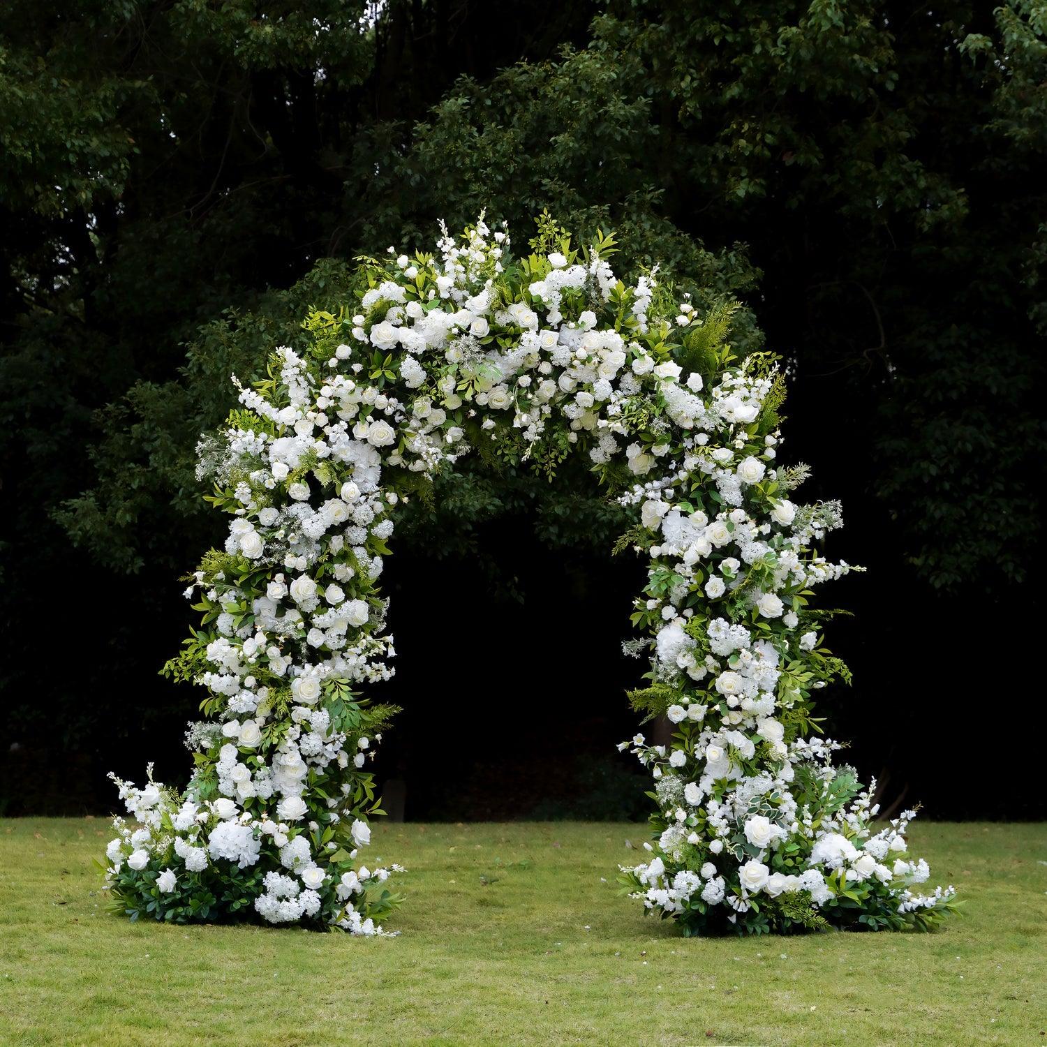 Simulated Forest Wedding Party Background Flower Arch Decoration