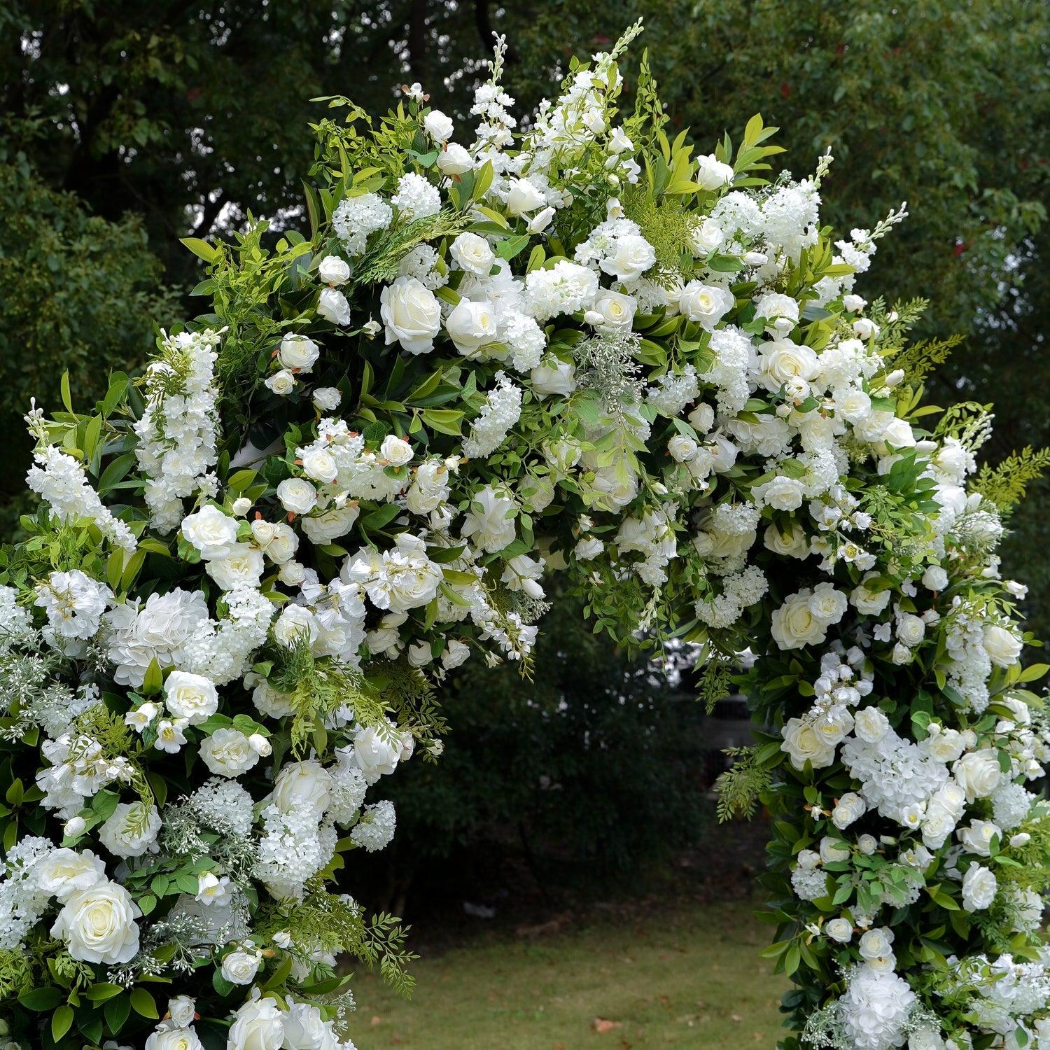 Simulated Forest Wedding Party Background Flower Arch Decoration