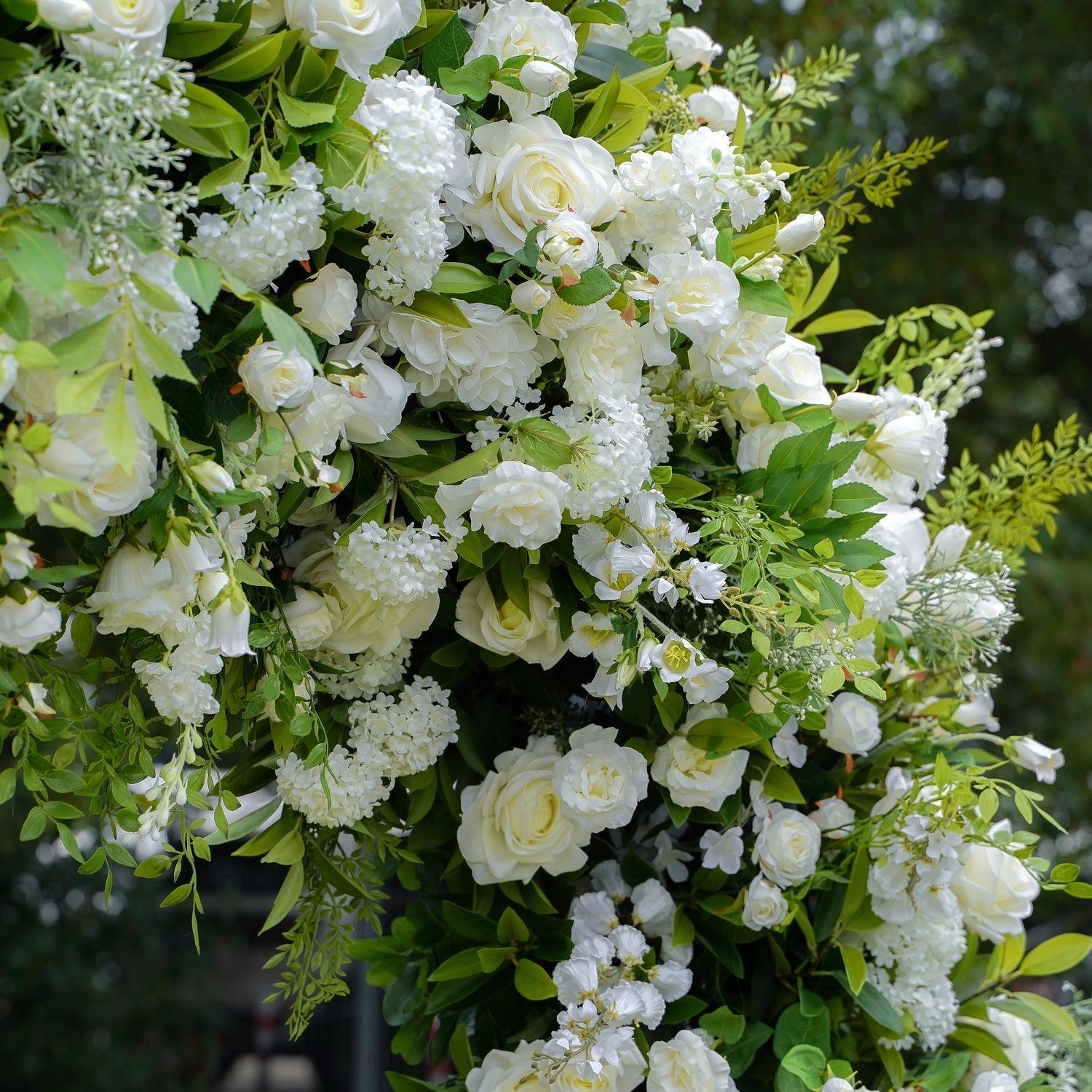 Simulated Forest Wedding Party Background Flower Arch Decoration