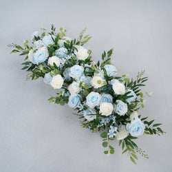 Rose Backdrop Arch Flower Row Wedding Decor Figure 5