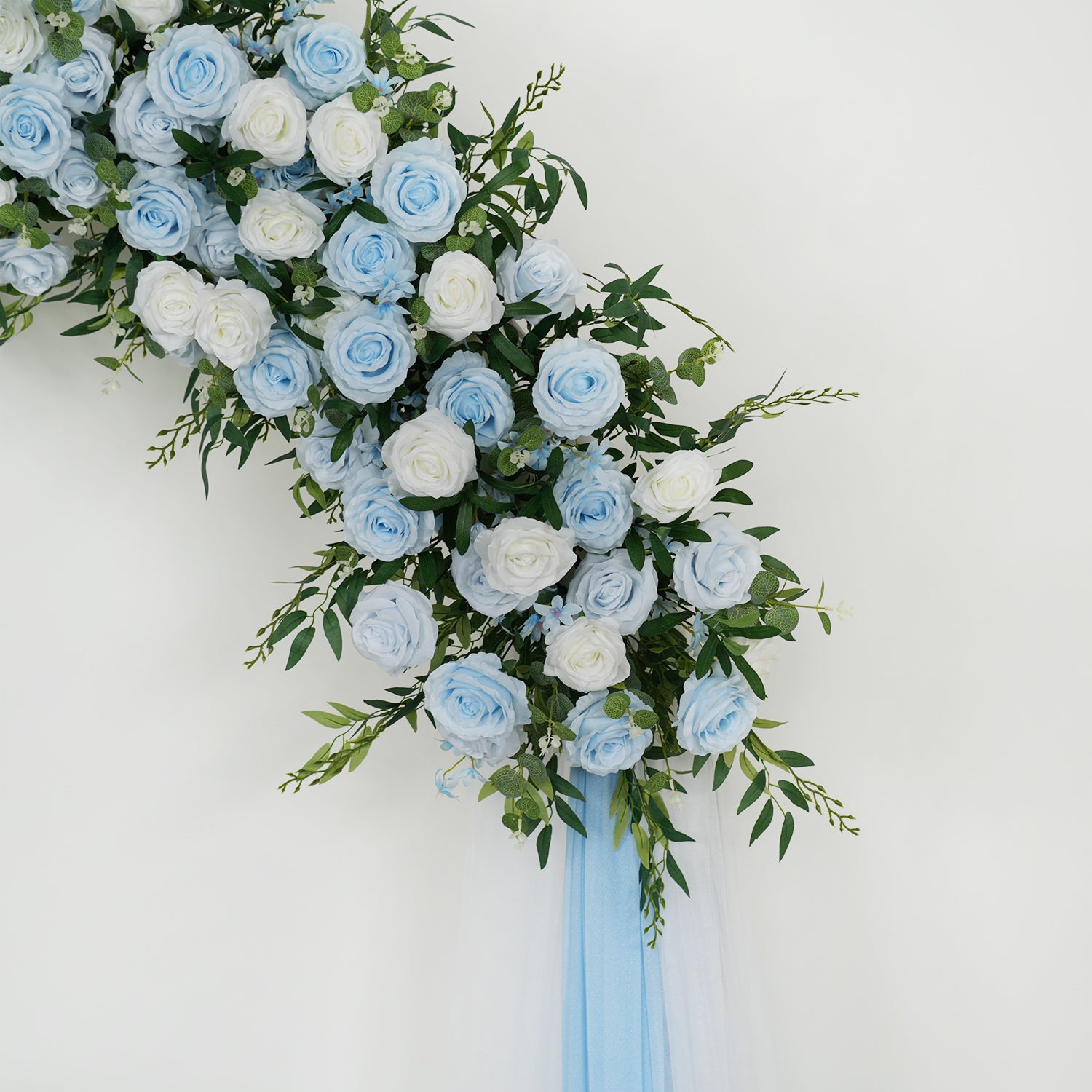 Rose Backdrop Arch Flower Row Wedding Decor Figure 8