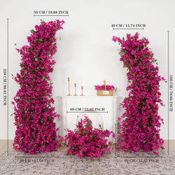Rose Red Rose Wedding Horn Arch Background Decoration Figure 2