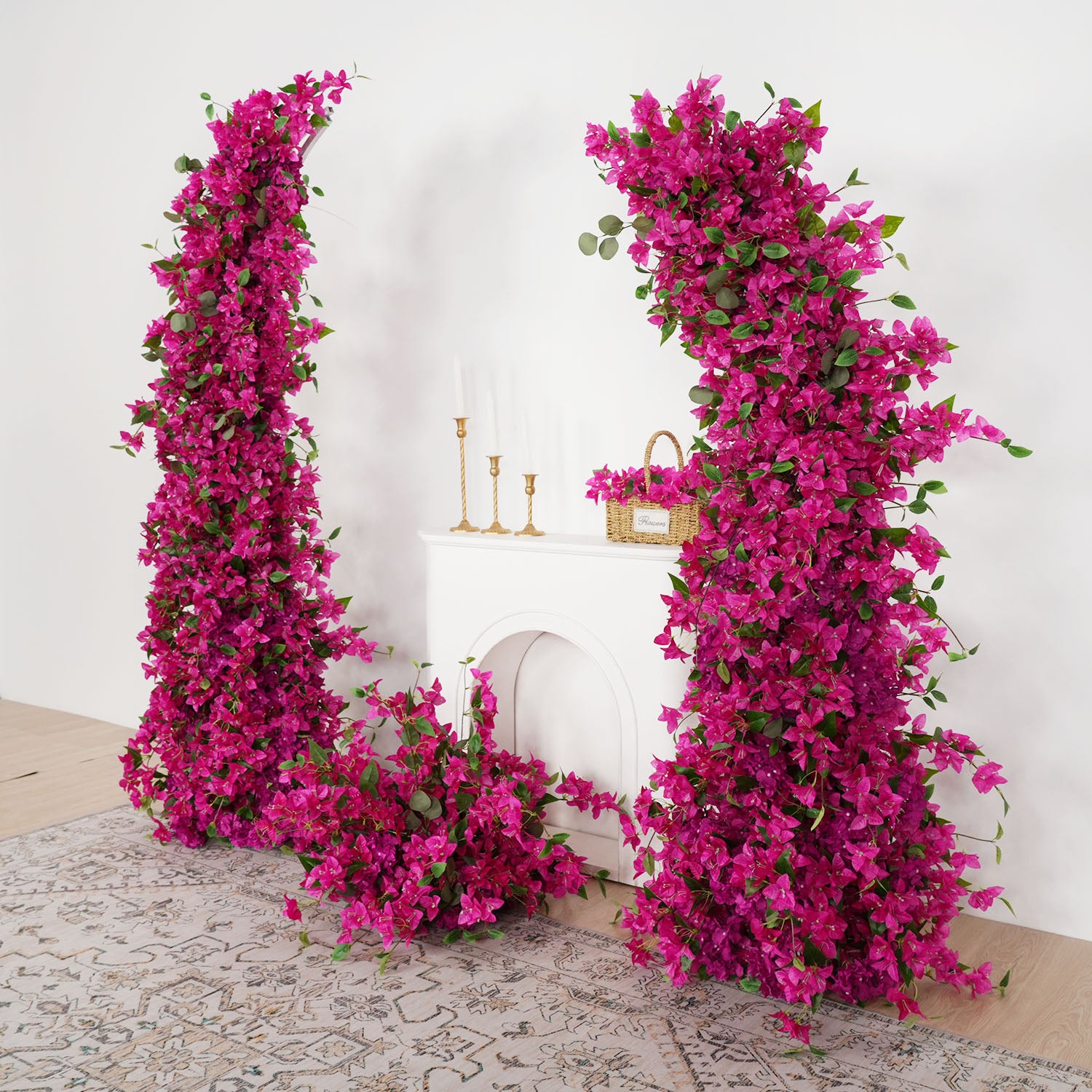 Rose Red Rose Wedding Horn Arch Background Decoration Figure 3