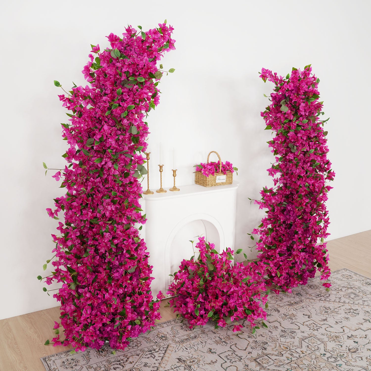 Rose Red Rose Wedding Horn Arch Background Decoration Figure 4