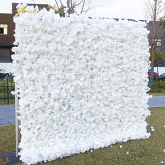 Wedding White Cherry Blossom 5D Artificial Flower Wall