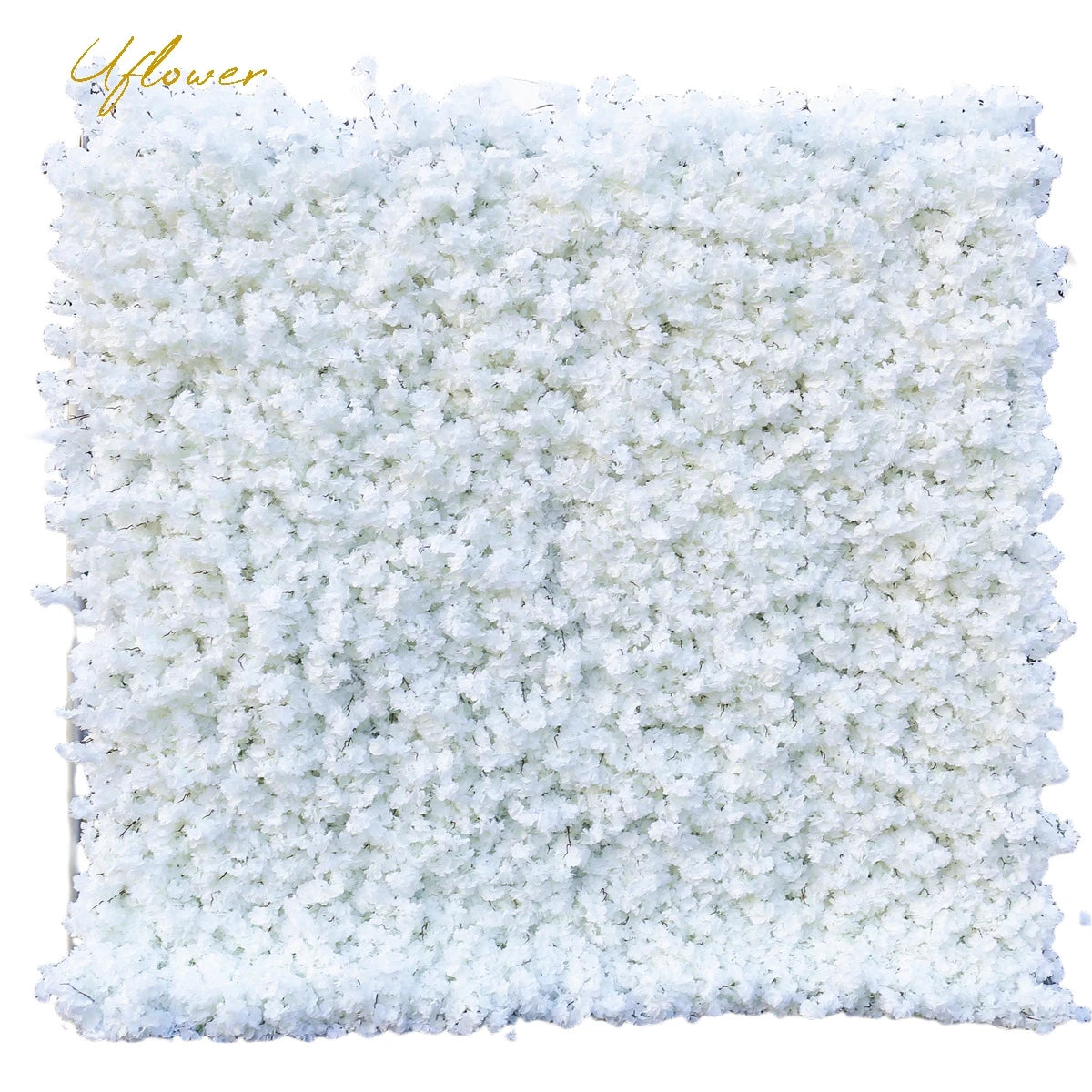 Wedding White Cherry Blossom 5D Artificial Flower Wall